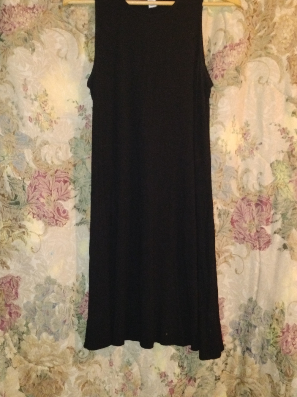 Old Navy Black Sleeveless Maxi Dress